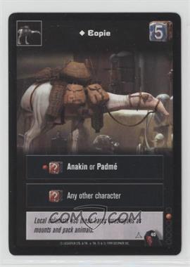 1999 Star Wars: Young Jedi Collectible Card Game - The Menace of Darth Maul - [Base] #40 - Eopie