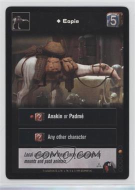 1999 Star Wars: Young Jedi Collectible Card Game - The Menace of Darth Maul - [Base] #40 - Eopie