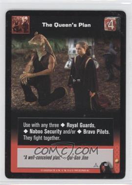 1999 Star Wars: Young Jedi Collectible Card Game - The Menace of Darth Maul - [Base] #62 - The Queen's Plan