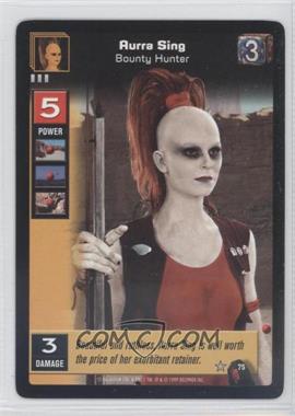 1999 Star Wars: Young Jedi Collectible Card Game - The Menace of Darth Maul - [Base] #75 - Aurra Sing