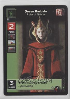 1999 Star Wars: Young Jedi Collectible Card Game - The Menace of Darth Maul - [Base] #8 - Queen Amidala