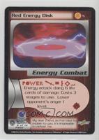 Red Energy Disk [EX to NM]