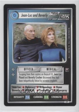 2000 Star Trek CCG: Enhanced Premiere - [Base] #4 P - Jean-Luc and Beverly