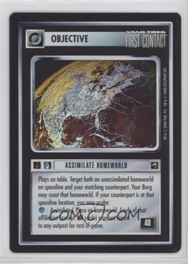 2000 Star Trek CCG: Reflections 1.0 - [Base] - Foil #_ASHO - Assimilate Homeworld