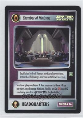 2000 Star Trek CCG: Reflections 1.0 - [Base] - Foil #_CHMI - Chamber of Ministers