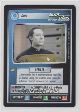 2000 Star Trek CCG: Reflections 1.0 - [Base] - Foil #_DATA - Data