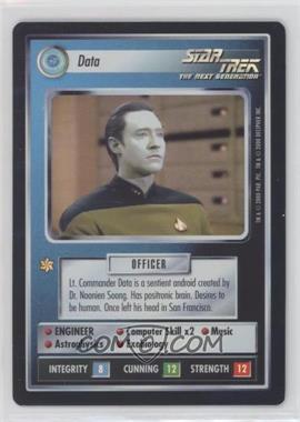 2000 Star Trek CCG: Reflections 1.0 - [Base] - Foil #_DATA - Data