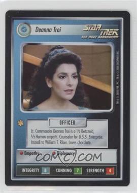 2000 Star Trek CCG: Reflections 1.0 - [Base] - Foil #_DETR - Deanna Troi