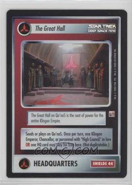 2000 Star Trek CCG: Reflections 1.0 - [Base] - Foil #_GRHA - The Great Hall