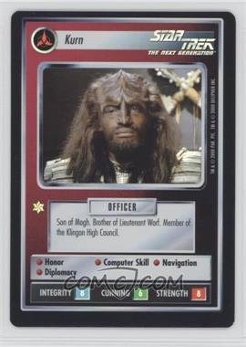 2000 Star Trek CCG: Reflections 1.0 - [Base] - Foil #_KURN - Kurn