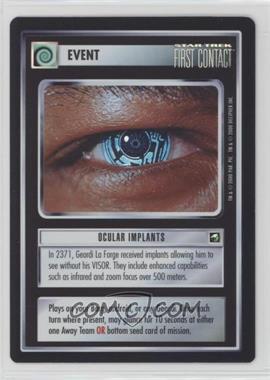 2000 Star Trek CCG: Reflections 1.0 - [Base] - Foil #_OCUL - Ocular Implants