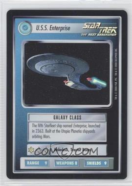2000 Star Trek CCG: Reflections 1.0 - [Base] - Foil #_USSEN - U.S.S. Enterprise