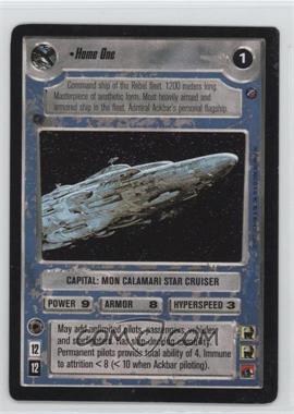 2000 Star Wars Customizable Card Game: Death Star II Limited - Expansion Set [Base] #_HOON - Home One