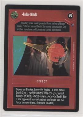 2000 Star Wars Customizable Card Game: Death Star II Limited - Expansion Set [Base] #ENSH - Endor Shield