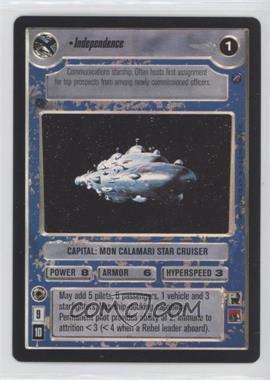 2000 Star Wars Customizable Card Game: Death Star II Limited - Expansion Set [Base] #INDE - Independence