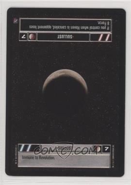 2000 Star Wars Customizable Card Game: Death Star II Limited - Expansion Set [Base] #SULL - Sullust (Dark)
