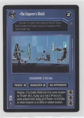 2000 Star Wars Customizable Card Game: Death Star II Limited - Expansion Set [Base] #TESH - The Emperor's Shield