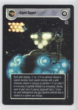 2000 Star Wars Customizable Card Game: Reflections 2 - Foil Reprint Pack #_CASU - Capital Support