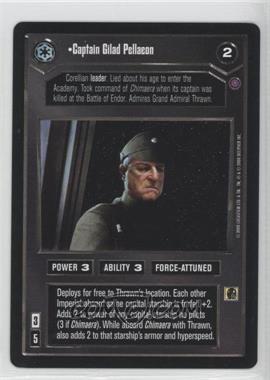 2000 Star Wars Customizable Card Game: Reflections 2 - Foil Reprint Pack #CGPE - Captain Gilad Pellaeon