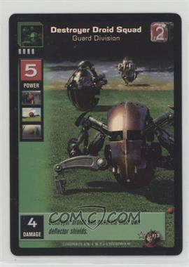 2000 Star Wars: Young Jedi Collectible Card Game - Battle of Naboo - Expansion Set [Base] #F13 - Foil - Destroyer Droid Squad