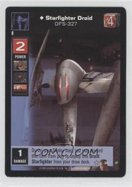 2000 Star Wars: Young Jedi Collectible Card Game - Duel of the Fates - [Base] #DFS -327 - Starfighter Droid