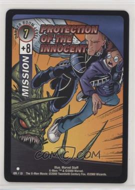 2000 The X-Men Movie - Trading Card Game [Base] #109 - Protection of the Innocent