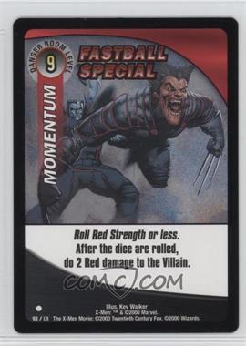 2000 The X-Men Movie - Trading Card Game [Base] #98 - Fastball Special