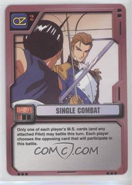 2001 Gundam M.S. War - Trading Card Game [Base] #EV-047 - Single Combat