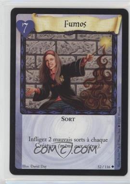 2001 Harry Potter TCG - [Base] - French #52 - Fumos