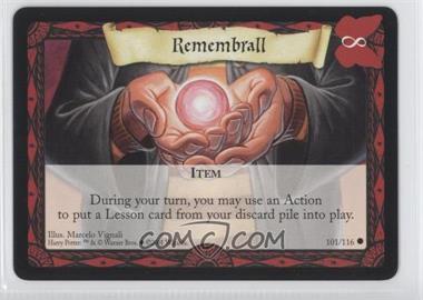 2001 Harry Potter TCG - [Base] #101 - Remembrall