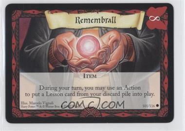 2001 Harry Potter TCG - [Base] #101 - Remembrall