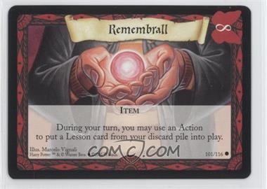 2001 Harry Potter TCG - [Base] #101 - Remembrall