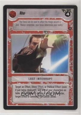 2001 Star Wars Customizable Card Game: Coruscant - [Base] #ALTE - Alter