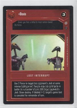 2001 Star Wars Customizable Card Game: Coruscant - [Base] #DIOX - Dioxis