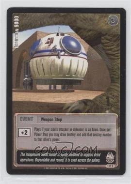 2001 Star Wars: Jedi Knights Trading Card Game - Premiere [Base] - 1st day Printing #117 - Urrinnian 9000