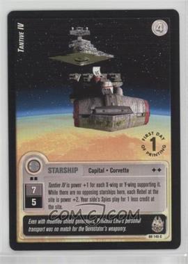 2001 Star Wars: Jedi Knights Trading Card Game - Premiere [Base] - 1st day Printing #145 - Tantive IV [COMC RCR Very Good‑Excellent]