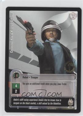 2001 Star Wars: Jedi Knights Trading Card Game - Premiere [Base] - 1st day Printing #15 - Corporal Hakin