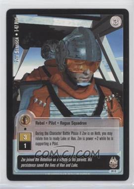 2001 Star Wars: Jedi Knights Trading Card Game - Premiere [Base] - 1st day Printing #31 - Zev Senesca - T-47 Pilot [COMC RCR Very Good‑Excellent]