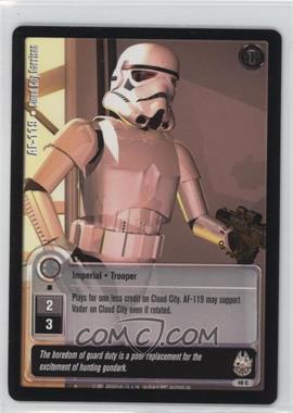 2001 Star Wars: Jedi Knights Trading Card Game - Premiere [Base] - 1st day Printing #48 - AF-119