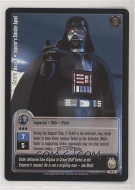 2001 Star Wars: Jedi Knights Trading Card Game - Premiere [Base] - 1st day Printing #67 - Darth Vader - Emperor's Sinister Agent
