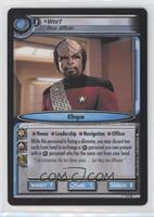 Worf, First Officer