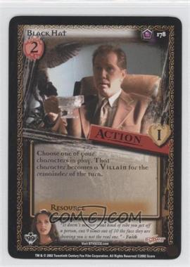 2002 Buffy the Vampire Slayer Collectible Card Game - Class of '99 [Base] #178 - Black Hat