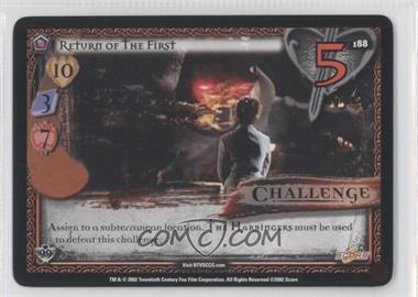 2002 Buffy the Vampire Slayer Collectible Card Game - Class of '99 [Base] #188 - Return of the First