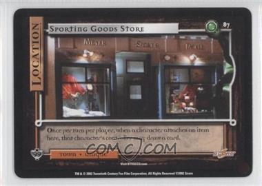 2002 Buffy the Vampire Slayer Collectible Card Game - Class of '99 [Base] #87 - Sporting Goods Store