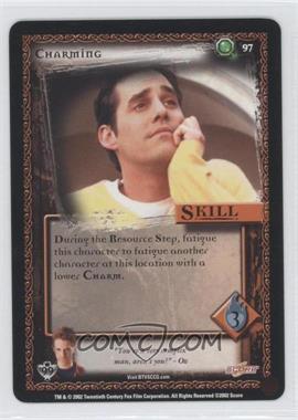 2002 Buffy the Vampire Slayer Collectible Card Game - Class of '99 [Base] #97 - Charming