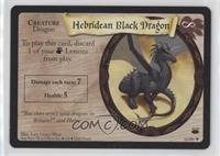 Hebridean Black Dragon