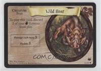 Wild Boar