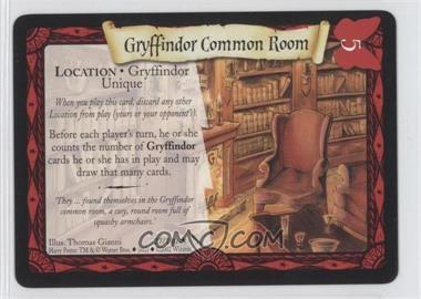 2002 Harry Potter TCG - The Chamber of Secrets - [Base] #27 - Gryffindor Common Room