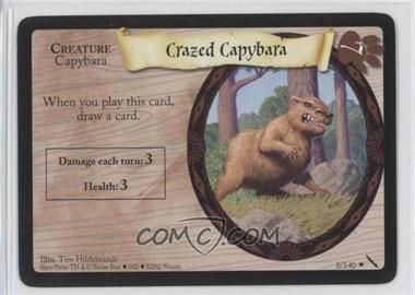 2002 Harry Potter TCG - The Chamber of Secrets - [Base] #8 - Crazed Capybara