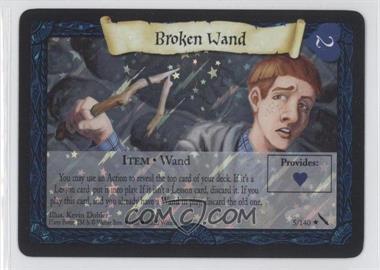 2002 Harry Potter Trading Card Game - The Chamber of Secrets - [Base] - Holo #5 - Broken Wand